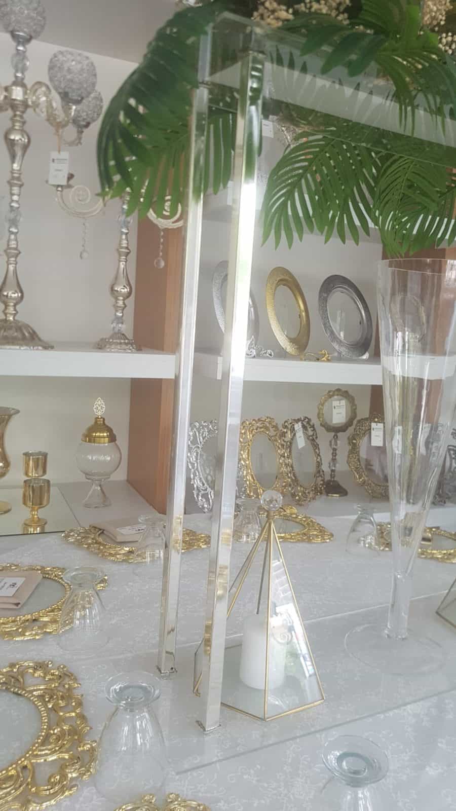 Çıtalı Pleksi Şamdan Çıtalı Pleksi Şamdan