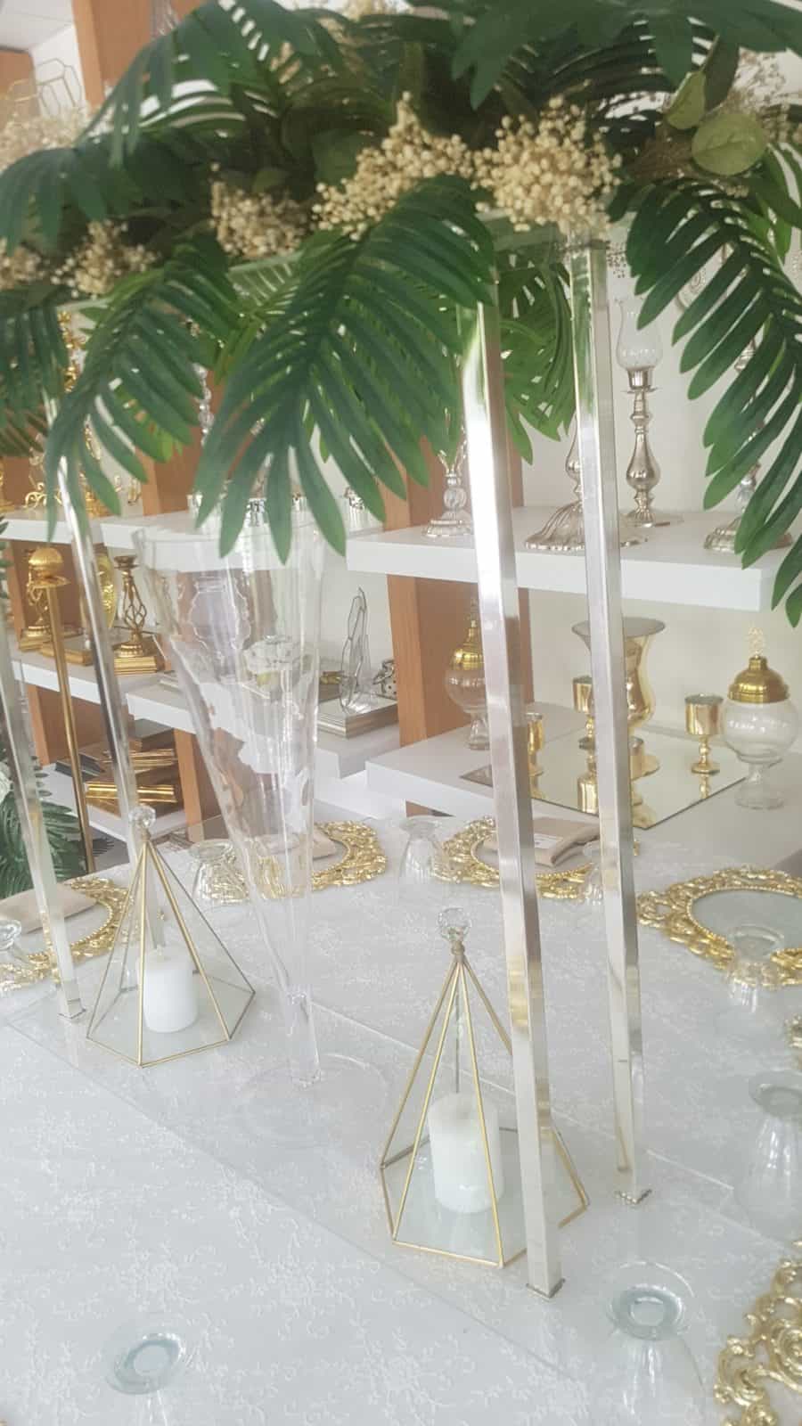 Çıtalı Pleksi Şamdan Çıtalı Pleksi Şamdan