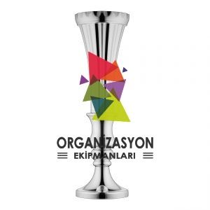 Saray Vazo Gümüş Polikarbon